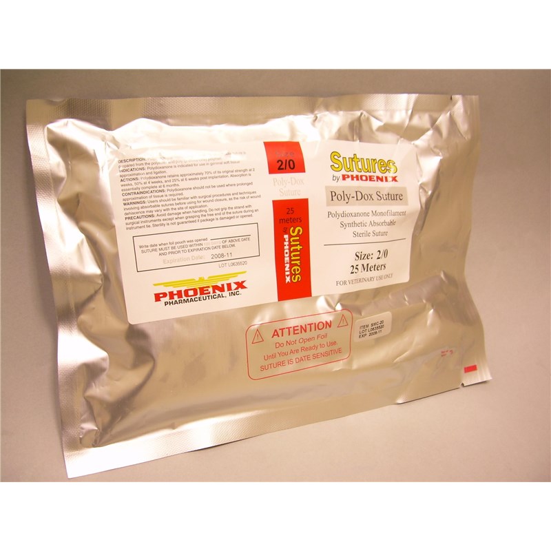 Suture 2/0 Poly-Dox Cassette 25M