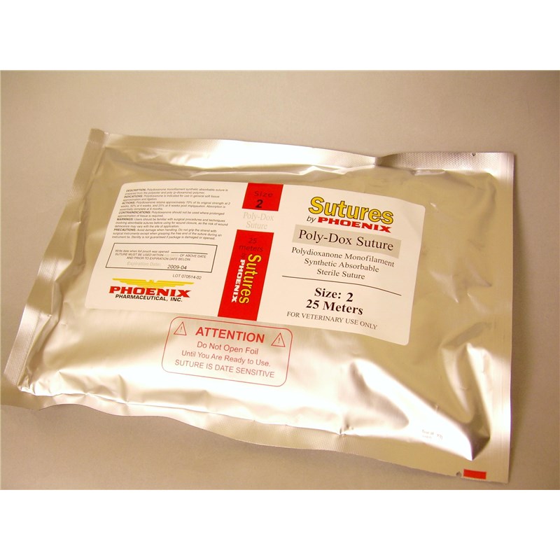 Suture 2 Poly-Dox Cassette 25M