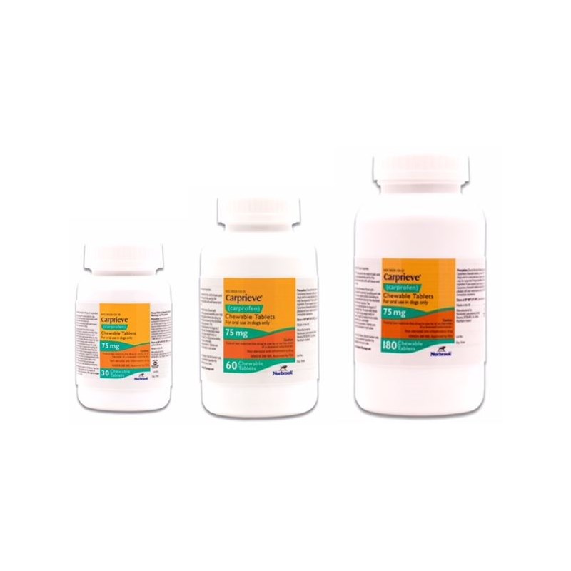 Carprieve Chew Tab 75mg 180ct
