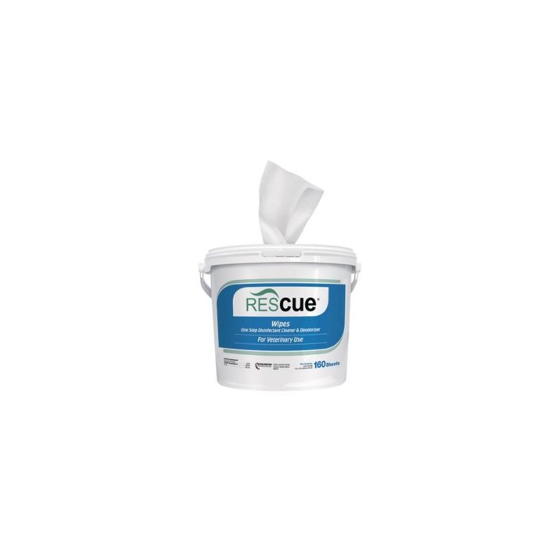 Rescue Wipes JUMBO 11&quot; x 12&quot;  Bucket 160ct