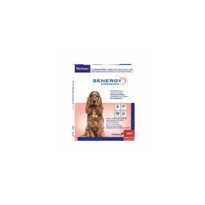 Senergy Dog 20.1-40lbs SINGLE CARD 3ds/card