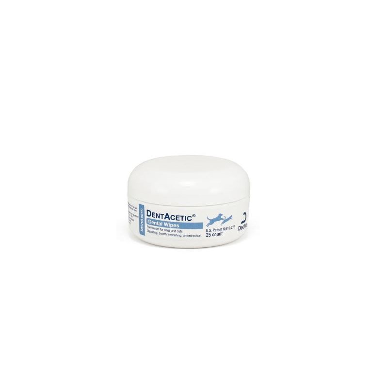 Dentacetic Dental Wipes 25ct