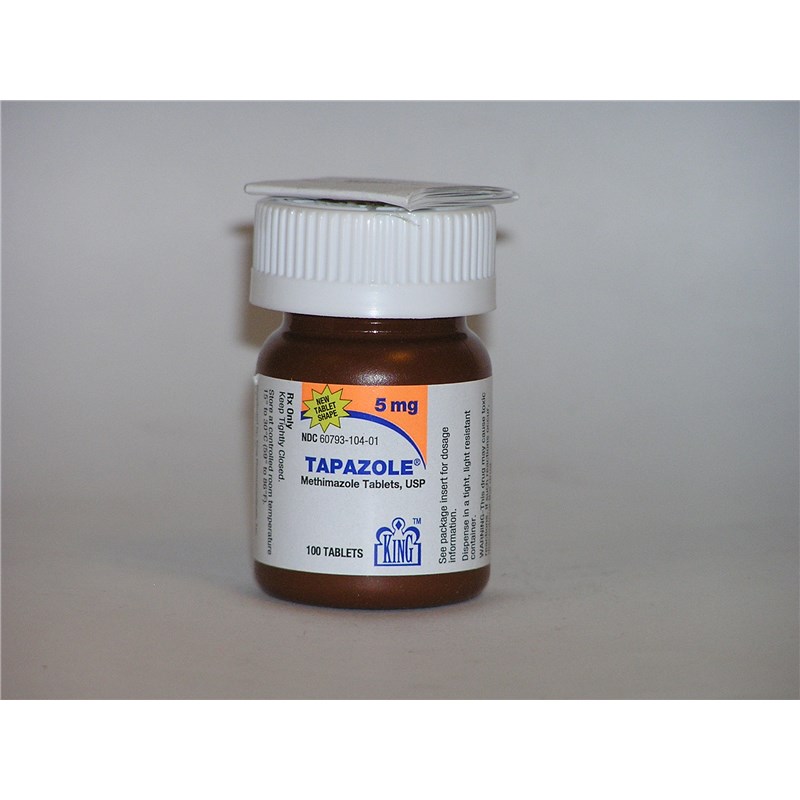Tapazole Tabs 5mg 100ct