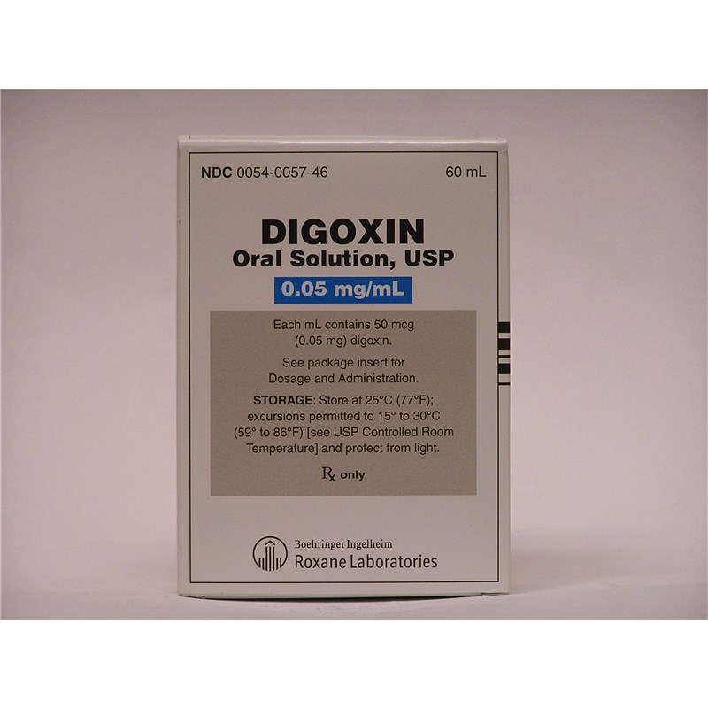 Digoxin Elixer 0.05mg/ml 60ml