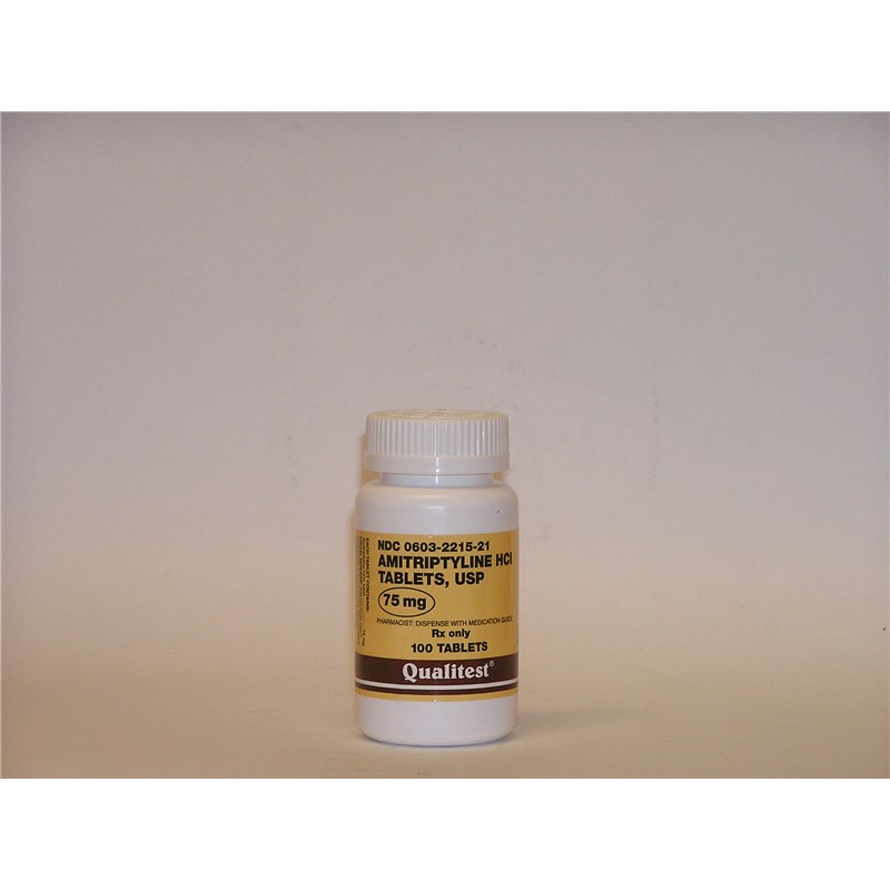 Amitriptyline Tabs 75mg 100ct