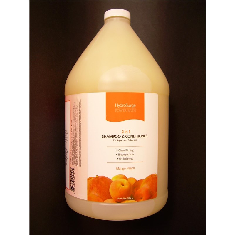 HydroSurge 3 In 1 EFA Shampoo Conditioner Mango Peach Gallon