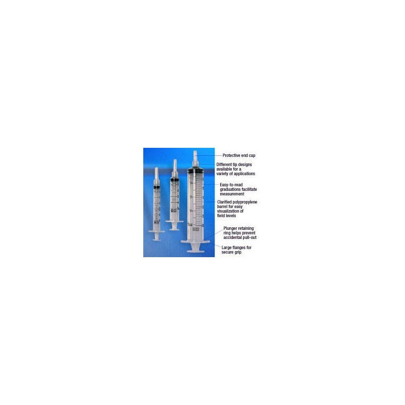50cc (60cc) Syringe BD Luer Lock 40/bx
