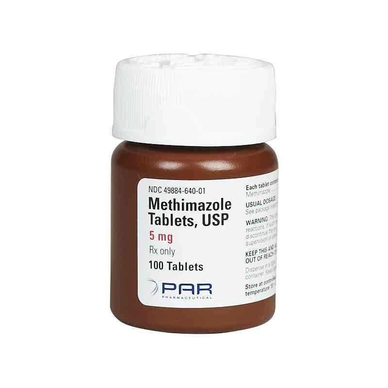 Methimazole Tabs 5mg 100ct