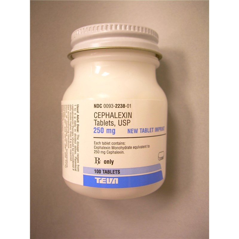 Cephalexin Tabs 250mg 100ct