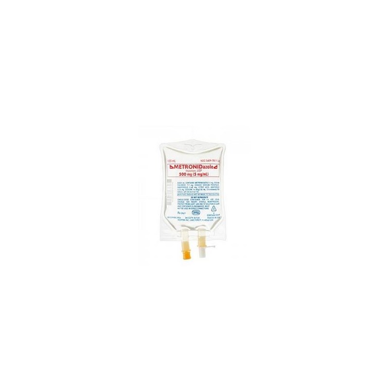 Metronidazole Injection 500mg 100ml  24pk Full Pack Only