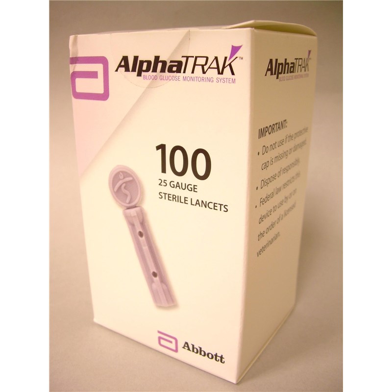 Alphatrak II Lancets 100ct