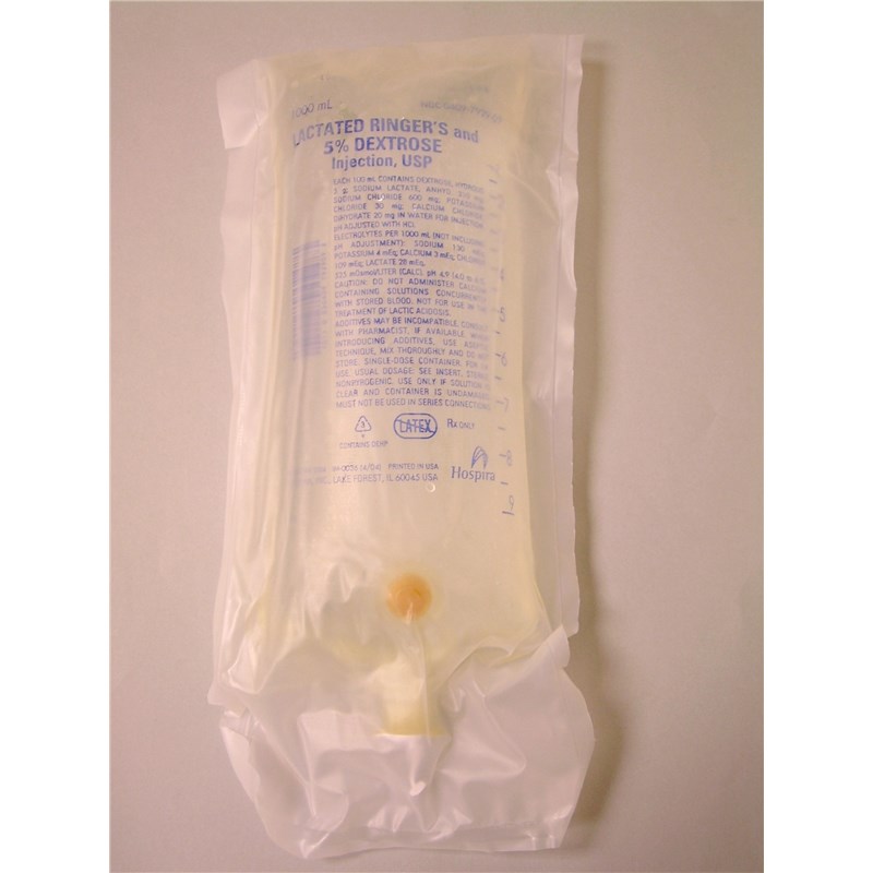 Dextrose 5.0% In Lactated Ringers 1000ml