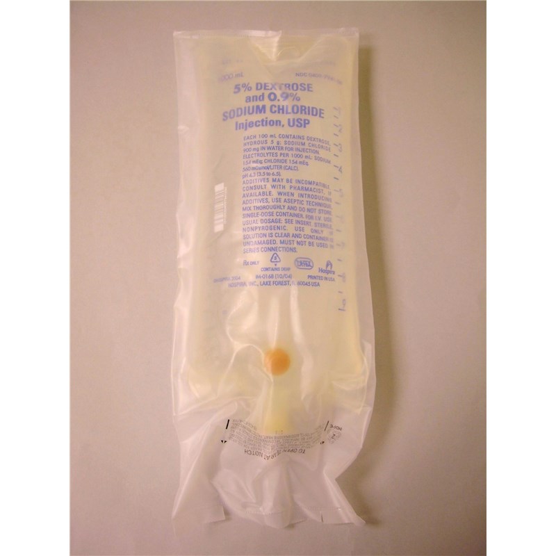 Dextrose 5% In 0.9% Saline 1000ml