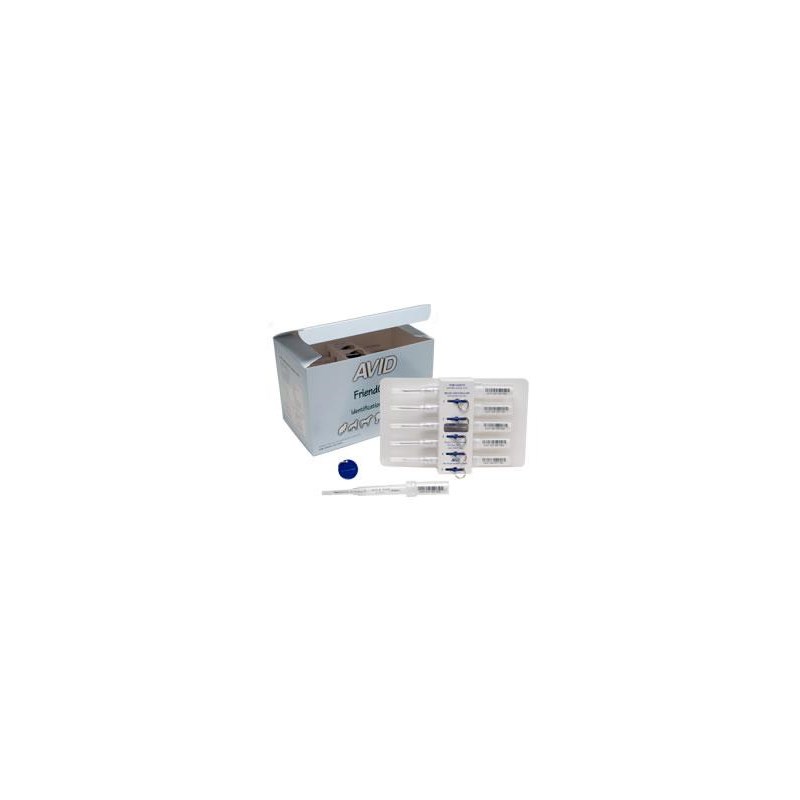 Microchip Avid 15 Digit With Prepaid Registration 25ct