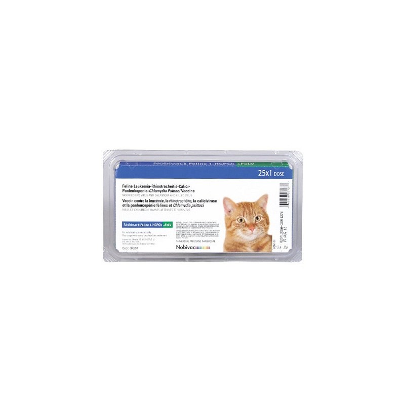 Nobivac Feline 1 HCPCH + FELV  25 X 1ds