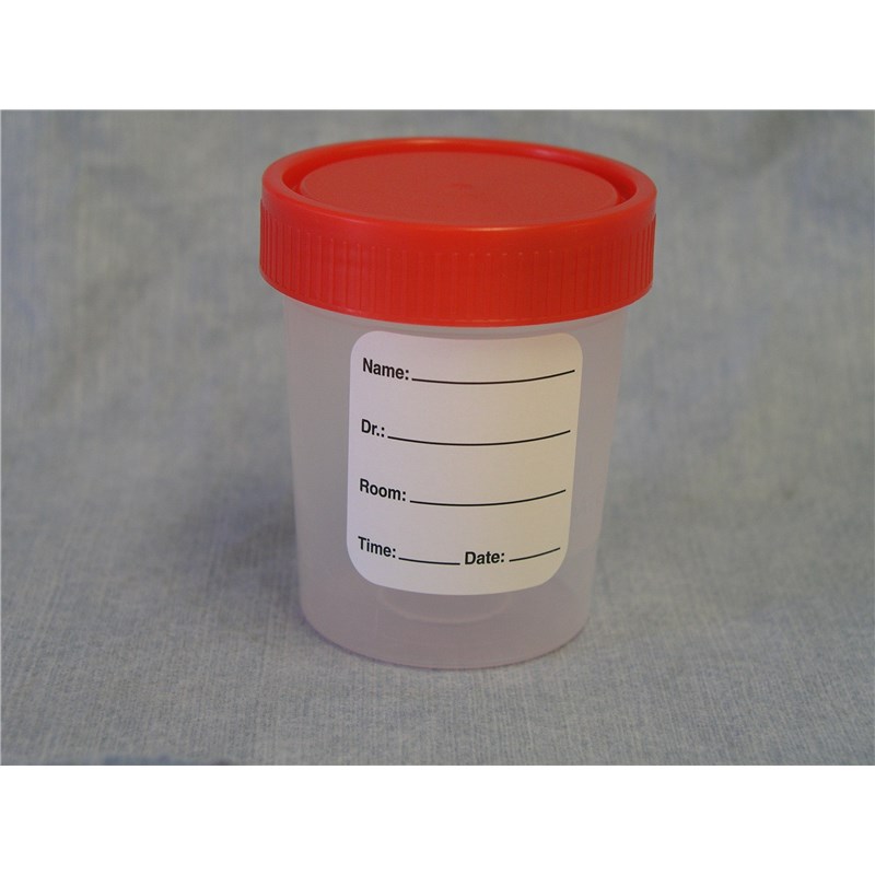 Sterile Specimen Container 4oz 100ct