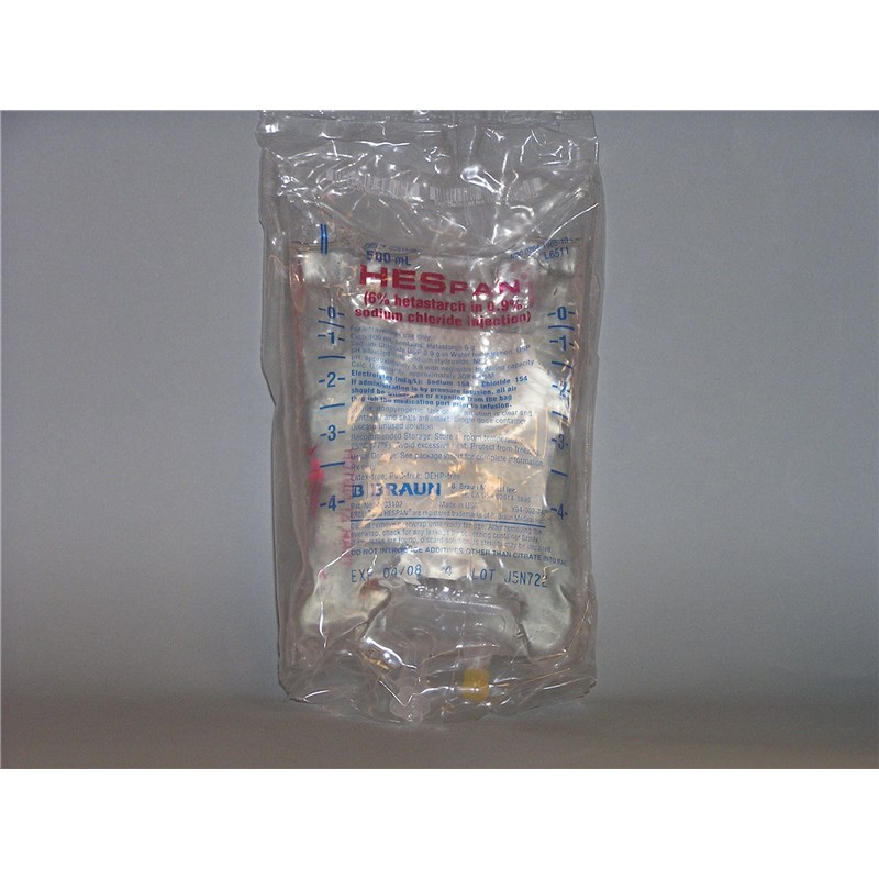 Hespan 6.0% 500ml Bag