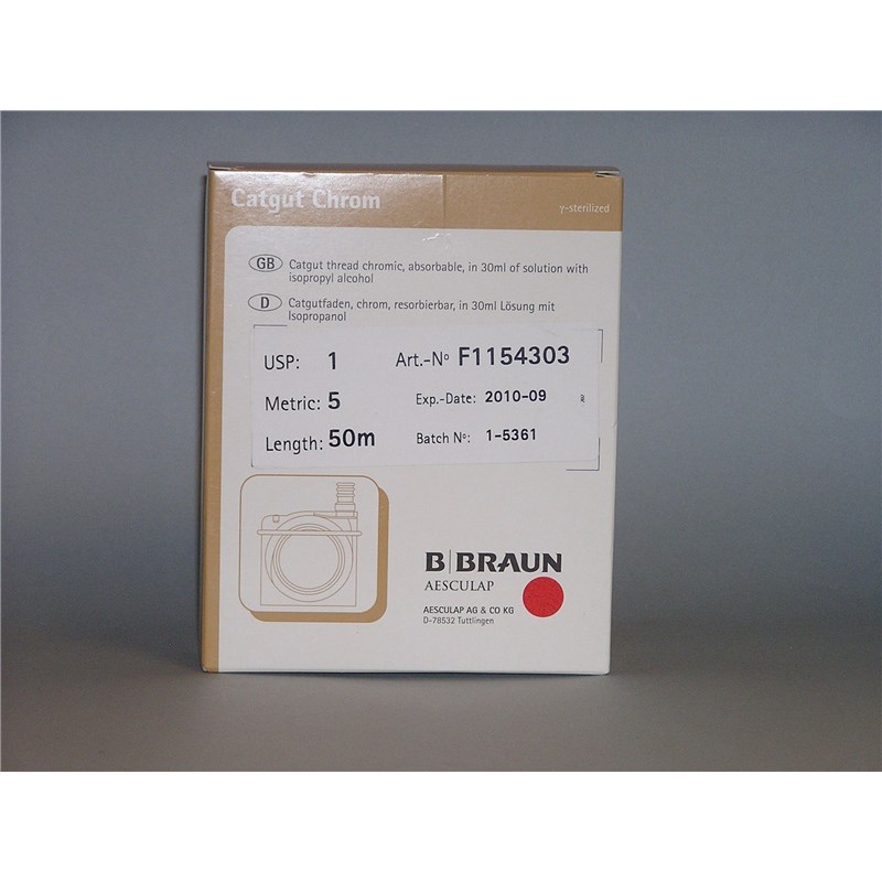 Suture 1 Catgut Cassette 50M
