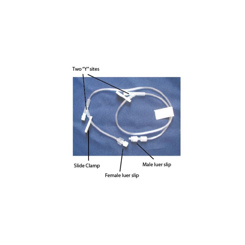 Extension Set 30&quot; 2 Y Sites ( Full Case Only 50/cs)