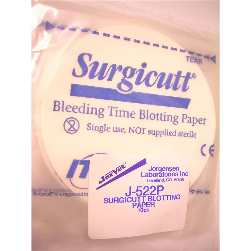 Surgicutt Blotting Paper 10Pk