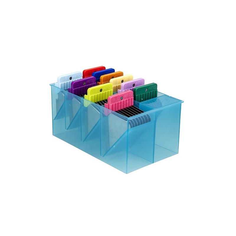 Blade Comb Set Universal 10 Color Coded With Case