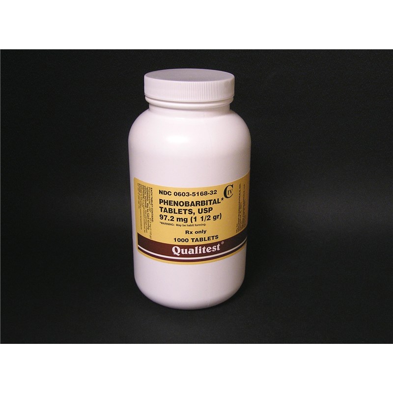 Phenobarbital Tabs 1-1/2Gr 1000ct