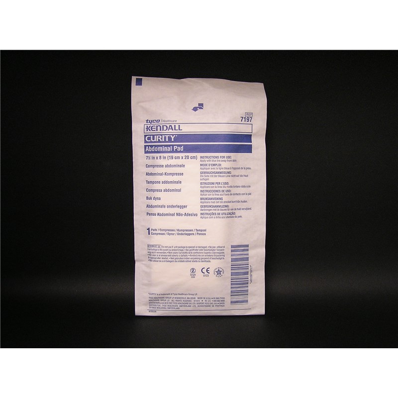 Abdominal Pad Sterile 8&quot; X 7.5&quot; Each