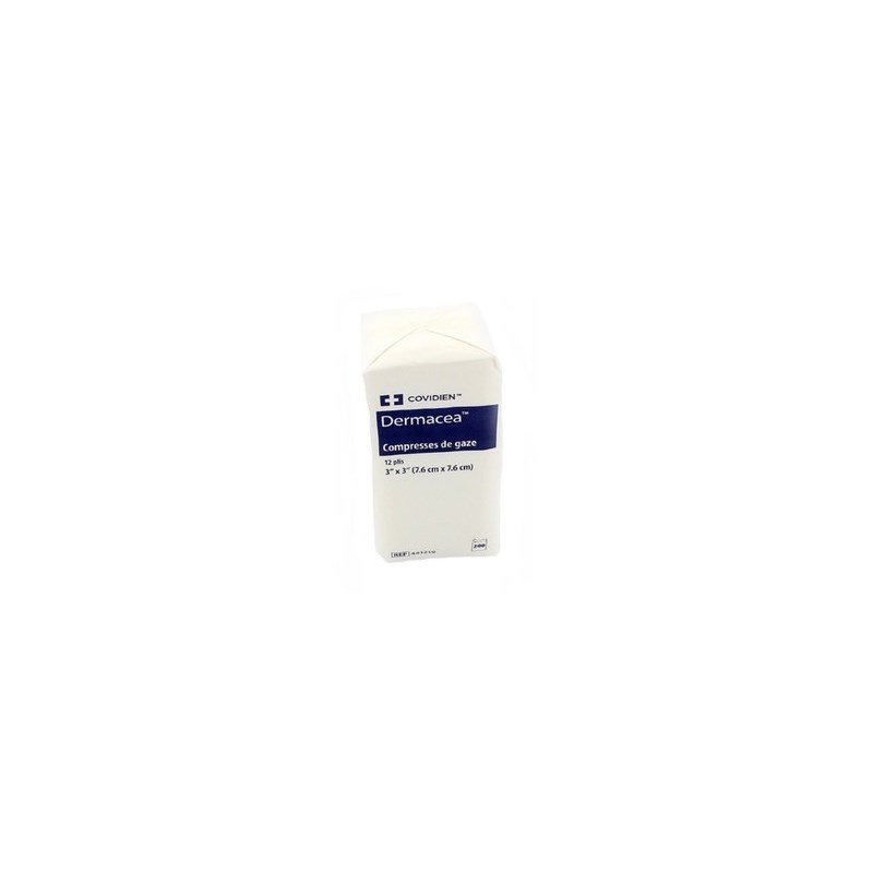 3x3 Dermacea Gauze Sponge 12Ply