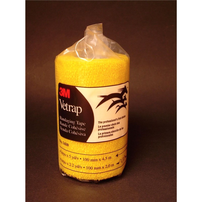 Vetrap Bandaging Tape 4&quot; Gold 18ct