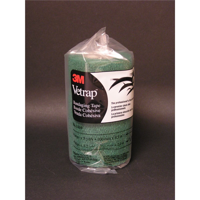 Vetrap Bandaging Tape 4&quot; Hunter Green 18ct