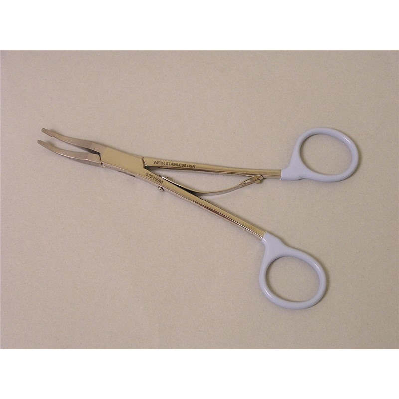 Hemoclip Applier Medium 8&quot; Curved