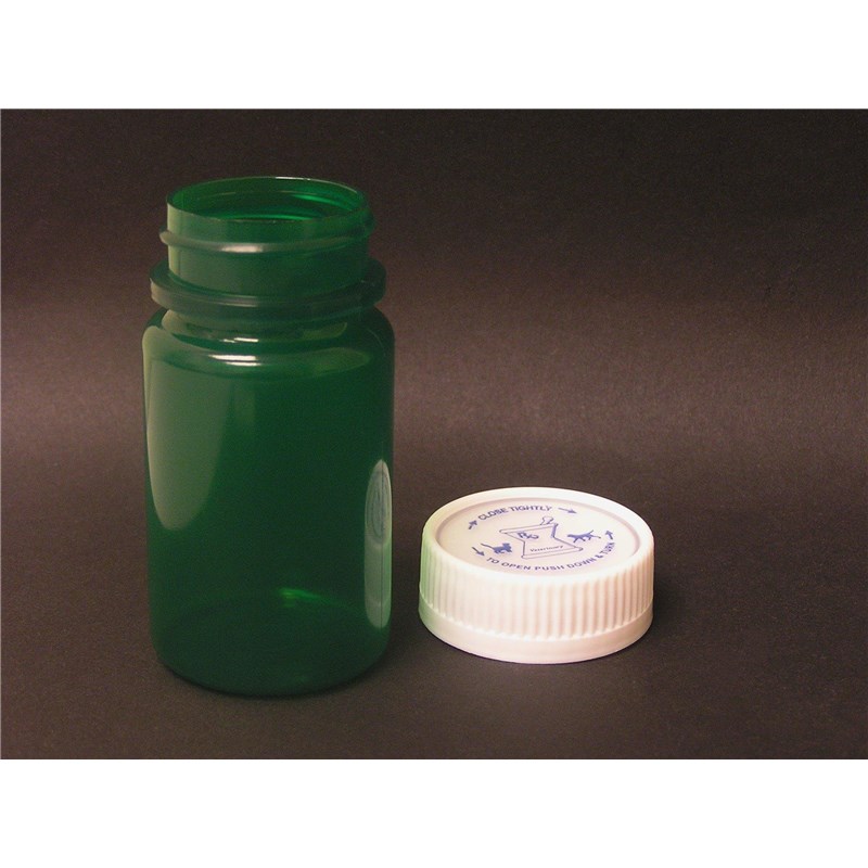 Convertible Green Vial 20 Dram 75cc 150/bx