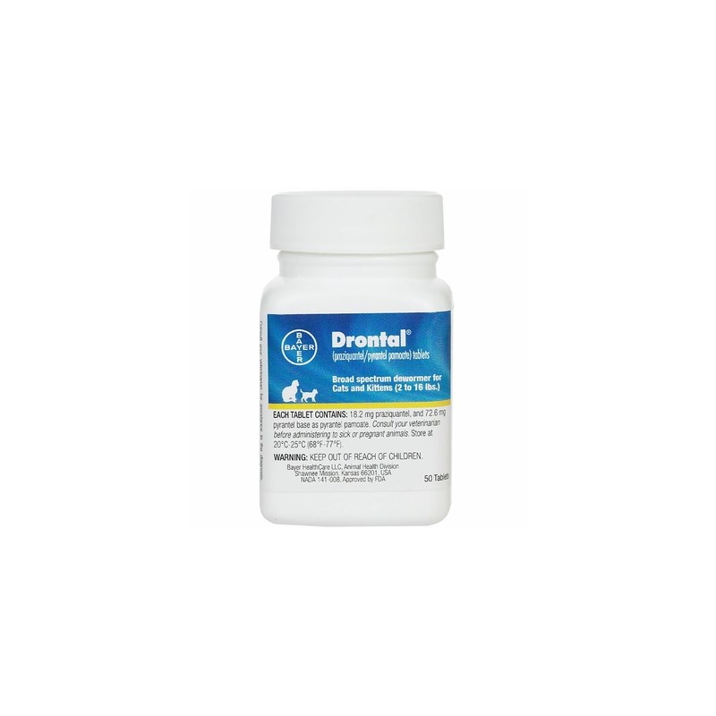 Drontal Tabs Feline 50ct