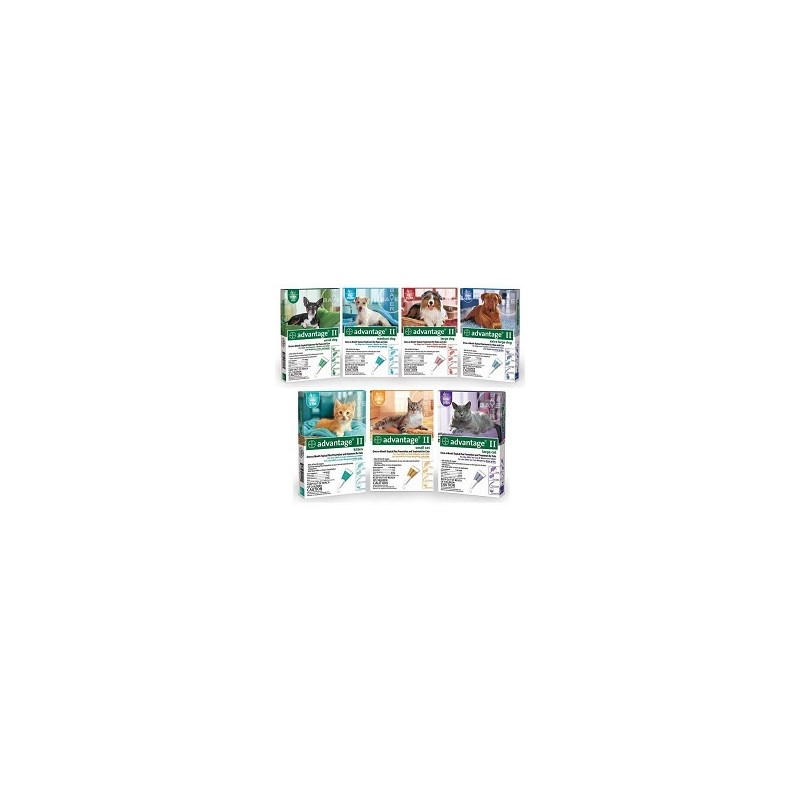 Advantage II Dog Red 20-55Lb 6Pk &lt;B&gt;$328.38&lt;B/&gt;