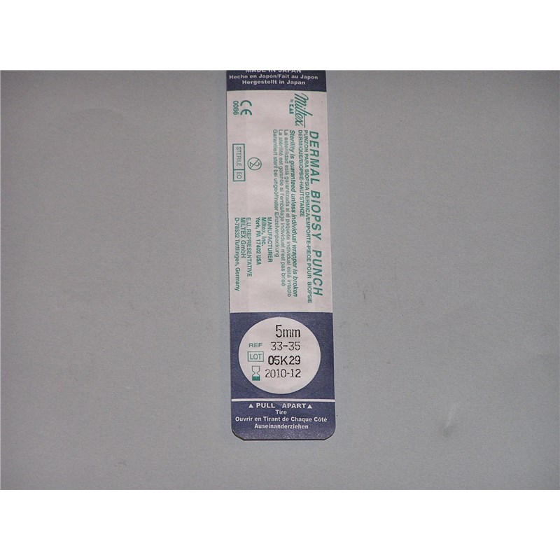 Disposable Punch Biopsy 5mm Blue