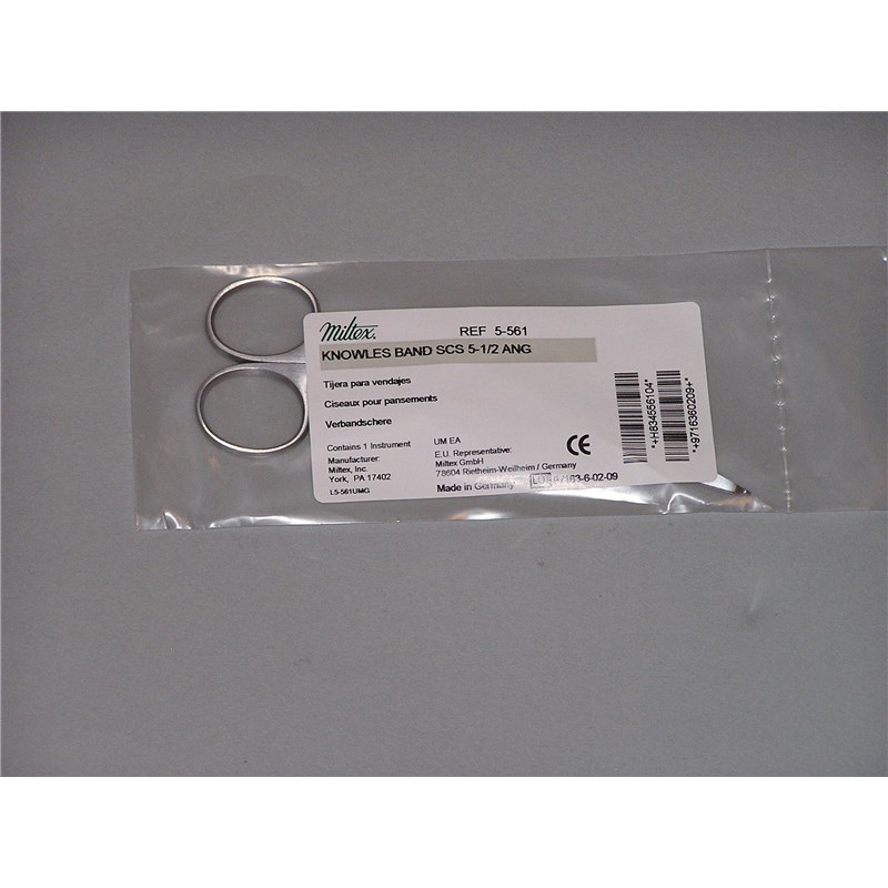 Knowles Bandage Scissors 5-1/2&quot; Angled