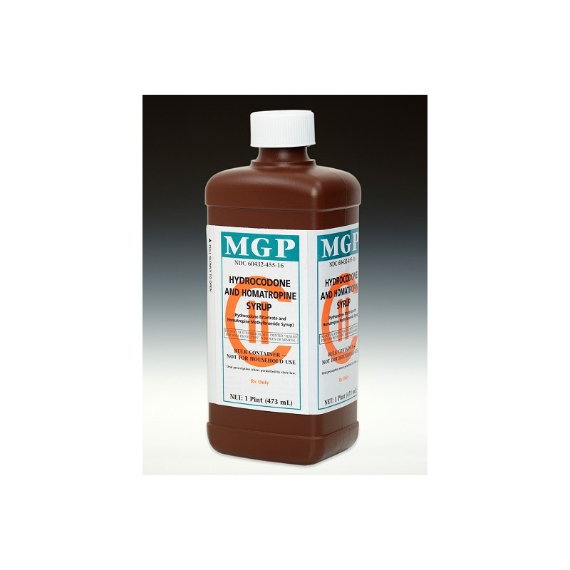 Hydrocodone Syrup 5mg/ml 16oz Cherry C2