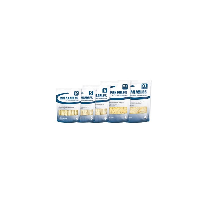 Breakables Clenz-A-Dent Chews Petite 15ct