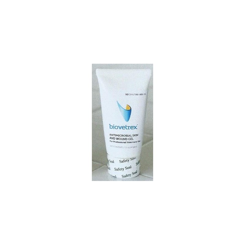 Biovetrex Antimicrobial Skin And Wound Gel 1.5oz Tube