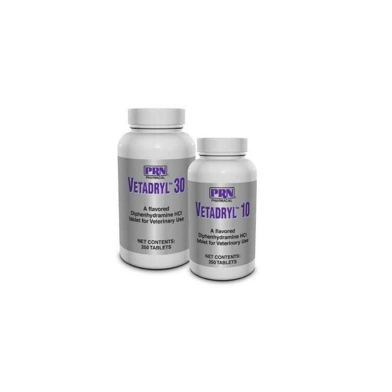 Vetadryl Scored  Tabs 10mg 250ct