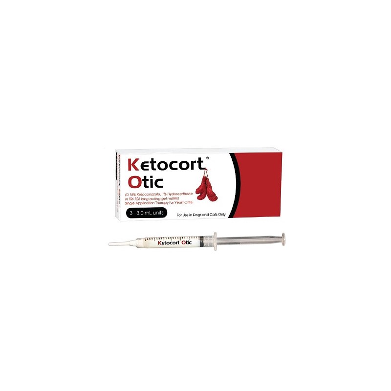 Ketocort Otic 3X3ml Syringe