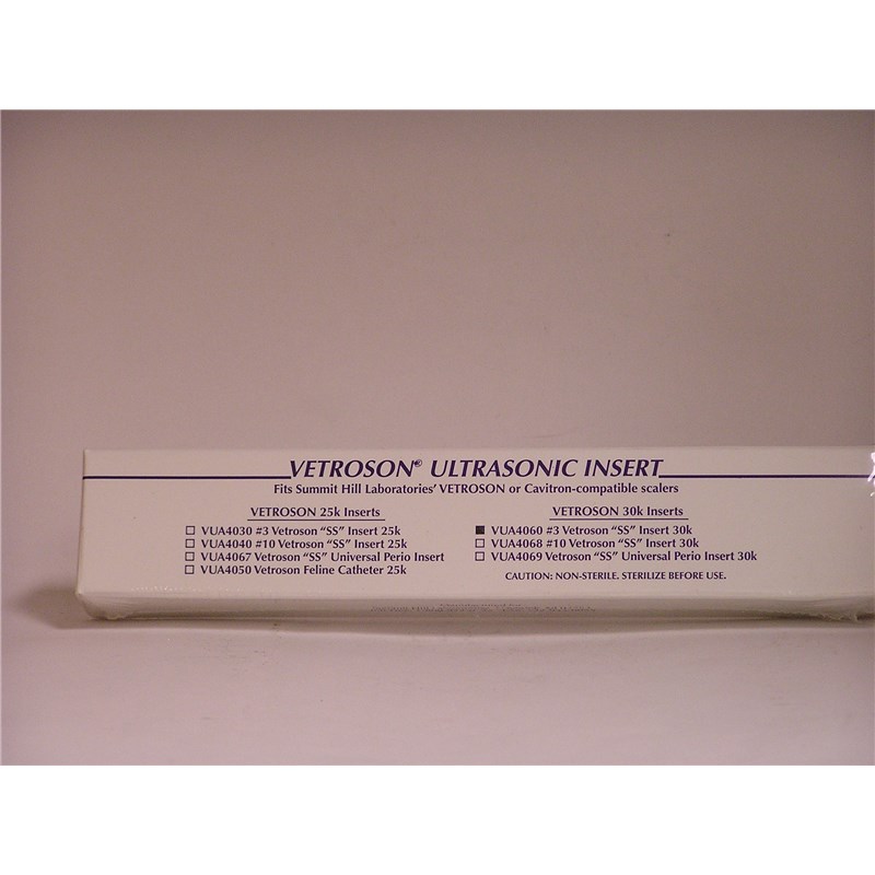 Vetroson Dental Insert #3 Flat