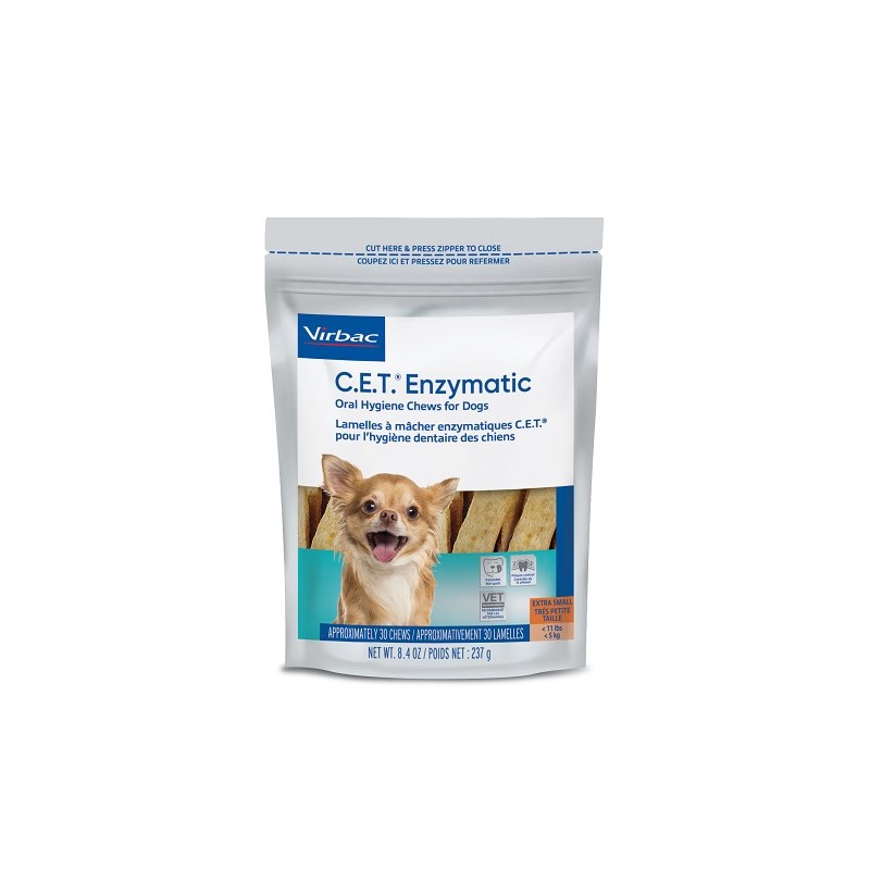 C.E.T. Chews X Small 30ct under 11 lbs