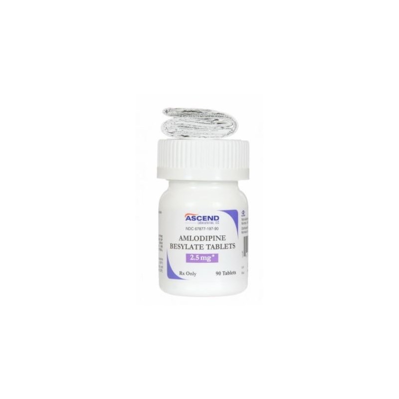 Amlodipine Tabs 2.5mg 90ct Ascend Label