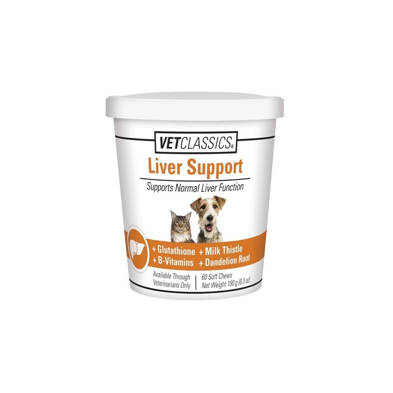 Vet Classics Liver Support Soft Chew 120ct