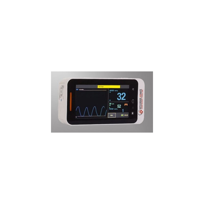 Vetcorder Portable Monitor + Vetcorder Airmate Capnograph