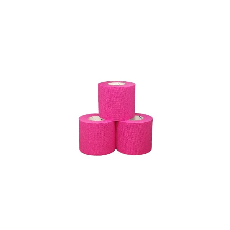 Thin-Flex Pink Tape 2&quot; Latex Free Easy Tear 6 rolls/bx