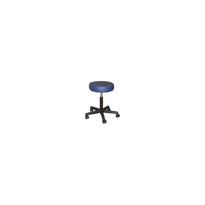 Gas Pump Stool No Back Rest  5 Leg Black Base