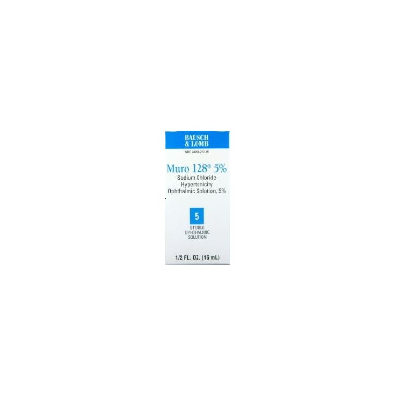 Muro-128 (Sodium Chloride) 5% Ophthalmic Solution 15ml