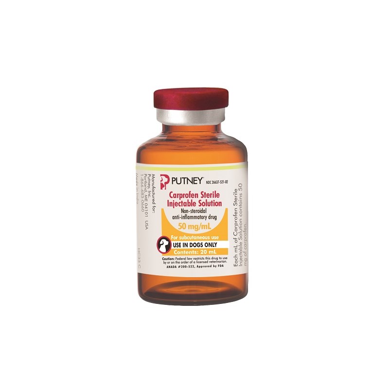 Carprofen Injection 50mg/ml 20ml